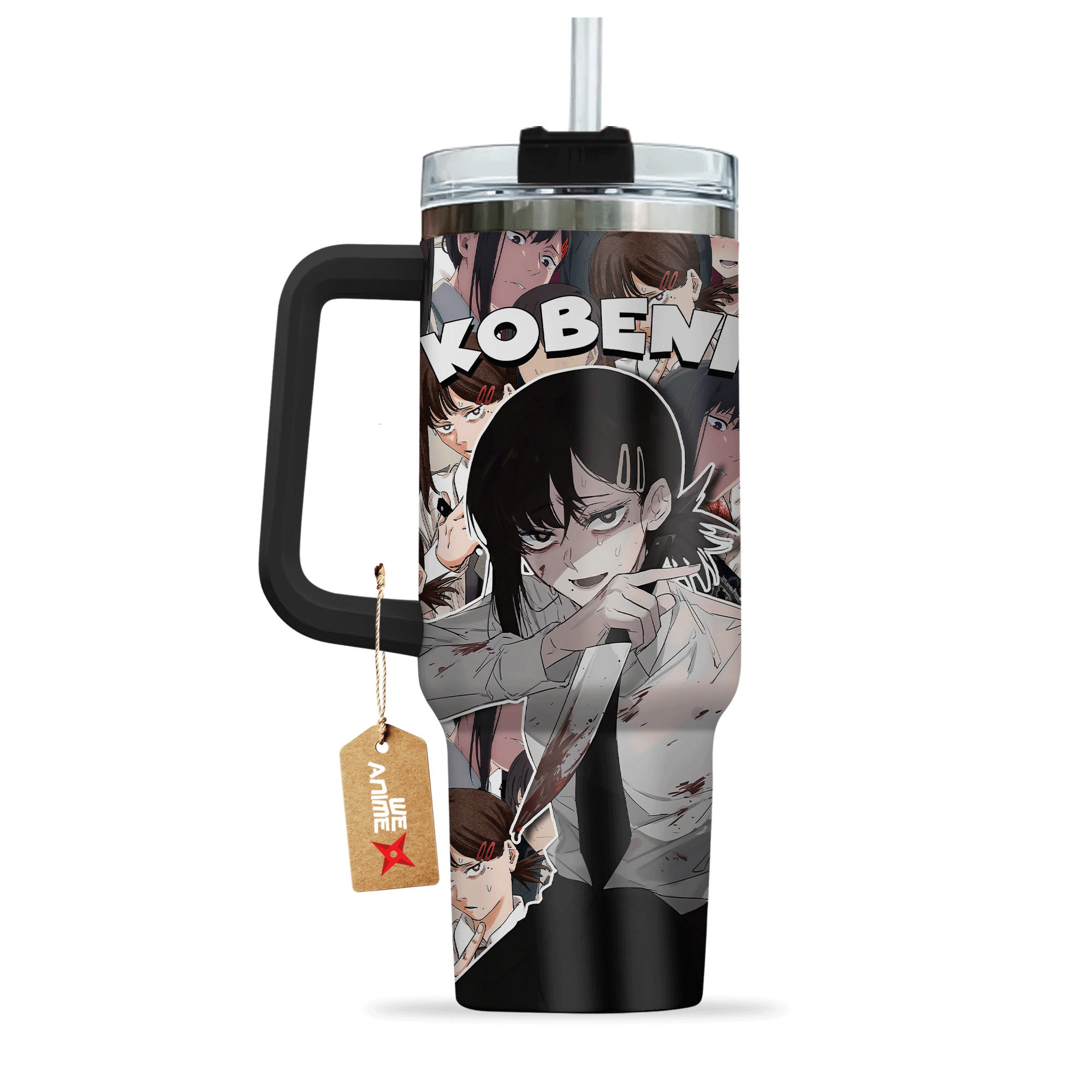 Kobeni Higashiyama Chainsaw Man Anime Custom Stanley Cup 40 oz 30 oz Tumbler With HandleTVC2301148