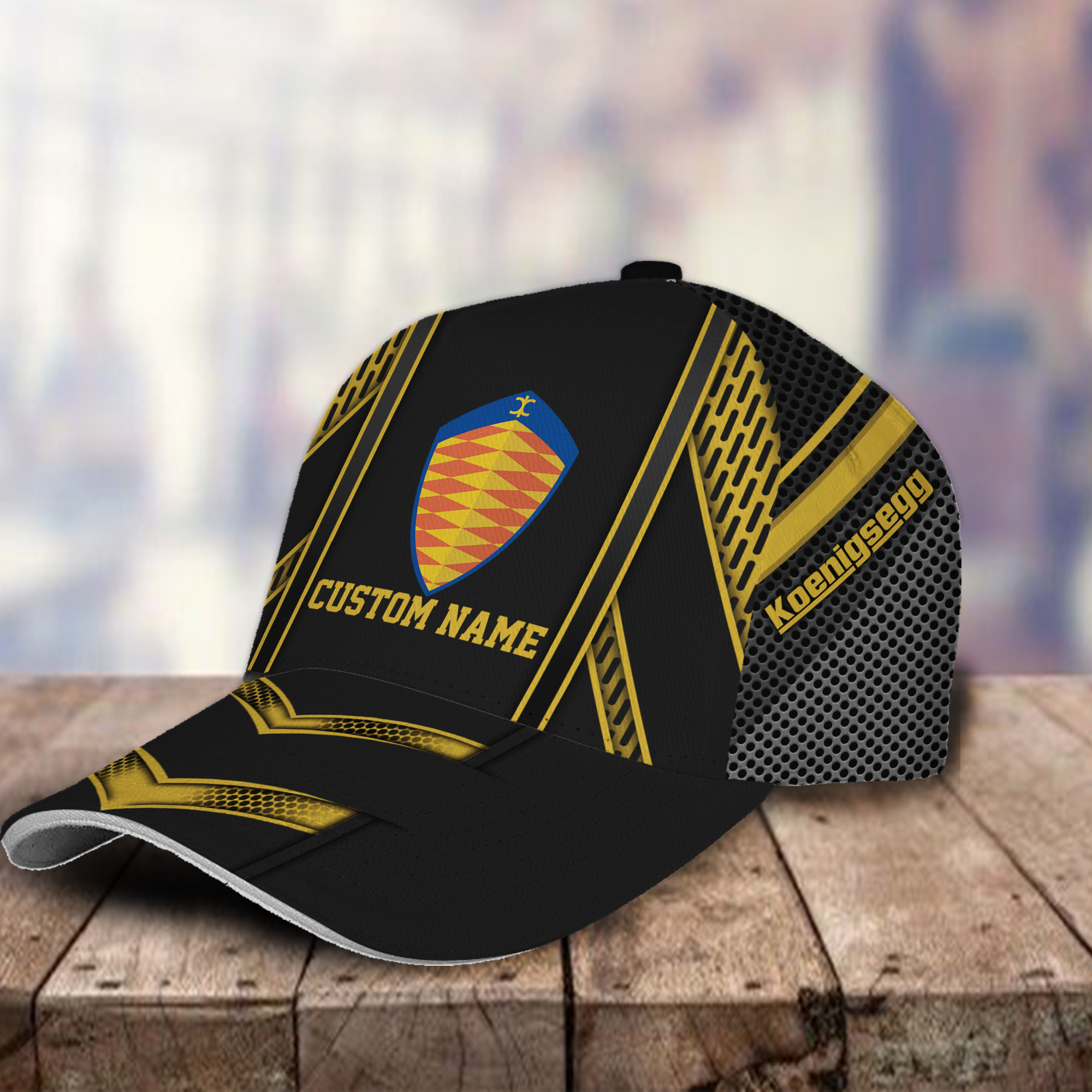 Koenigsegg 3D Classic Cap Hat Personalized Name For Men Women Trucker Hats Custom Hats Gifts For Men & Women