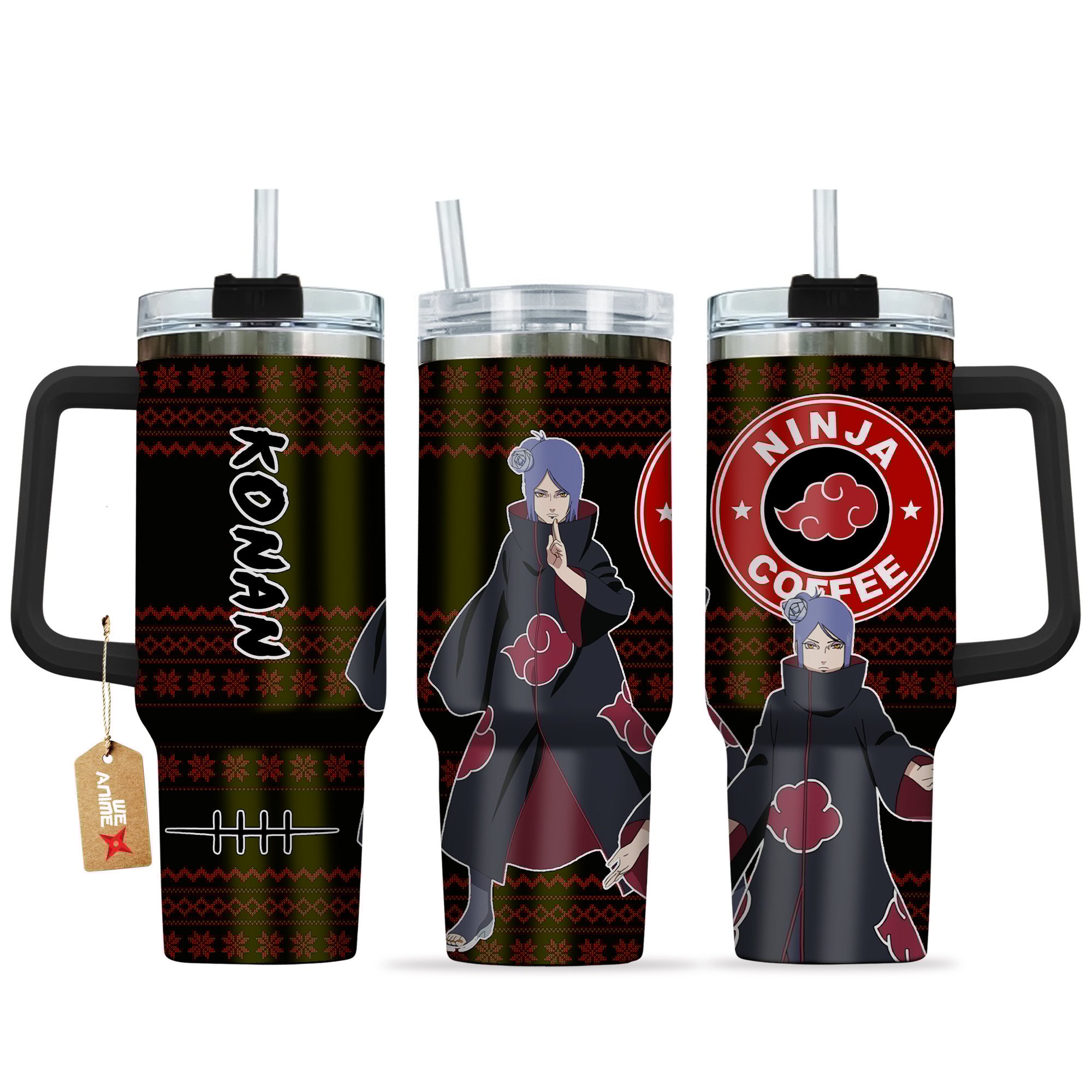 Konan Naruto Anime Custom Stanley Cup 40 oz 30 oz Tumbler With HandleTVC2301164
