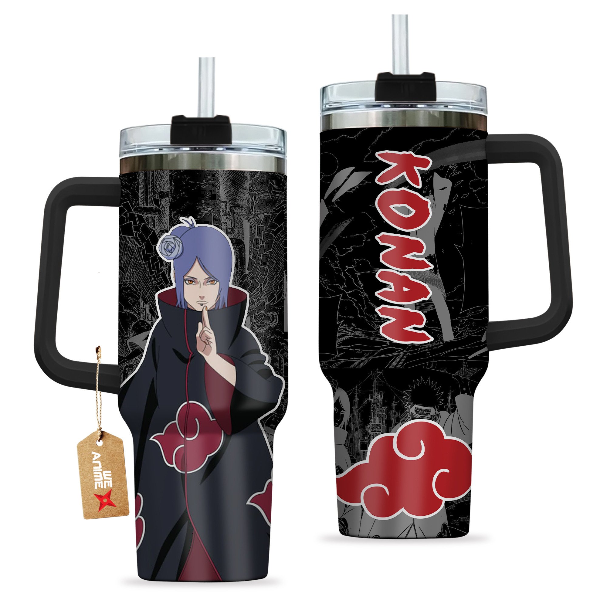 Konan Naruto Anime Custom Stanley Cup 40 oz 30 oz Tumbler With HandleTVC2301199