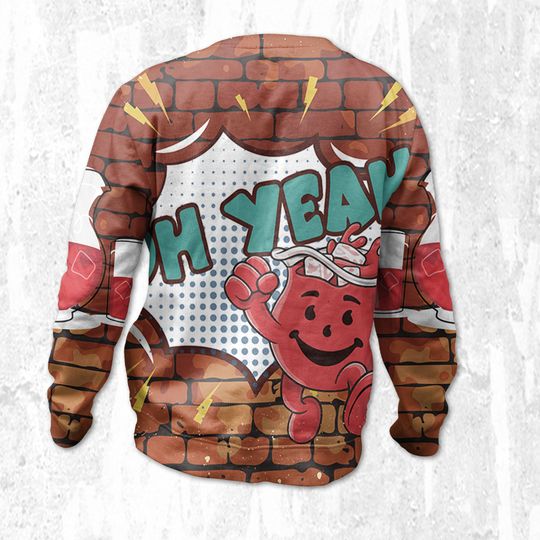 Kool Aid Komics Brick Vintage match Sweatshirt - Image 8