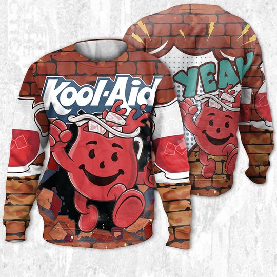 Kool Aid Komics Brick Vintage match Sweatshirt - Image 6