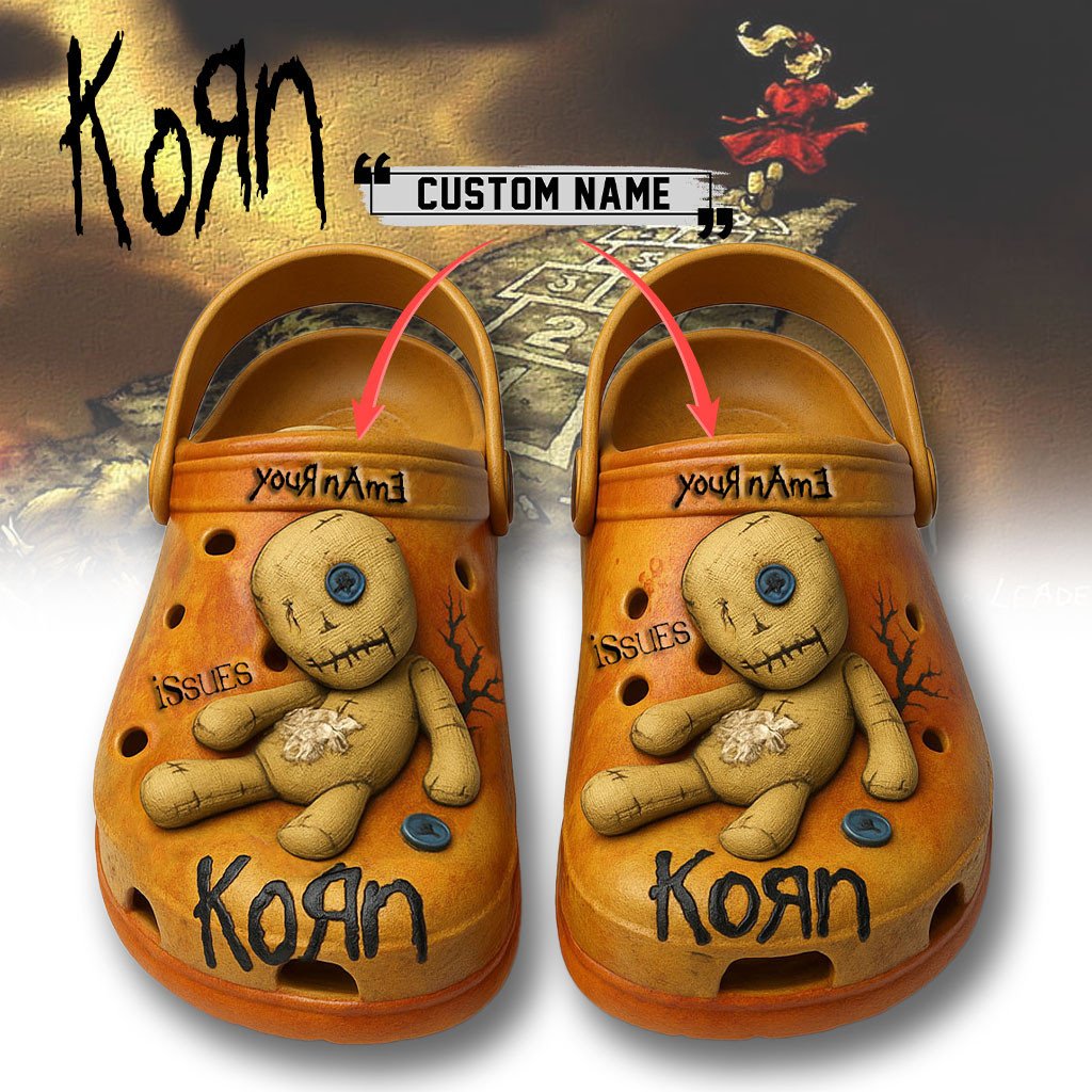 Korn Music Crocs Crocband Clogs Shoes Comfortable For Men Women and Kids