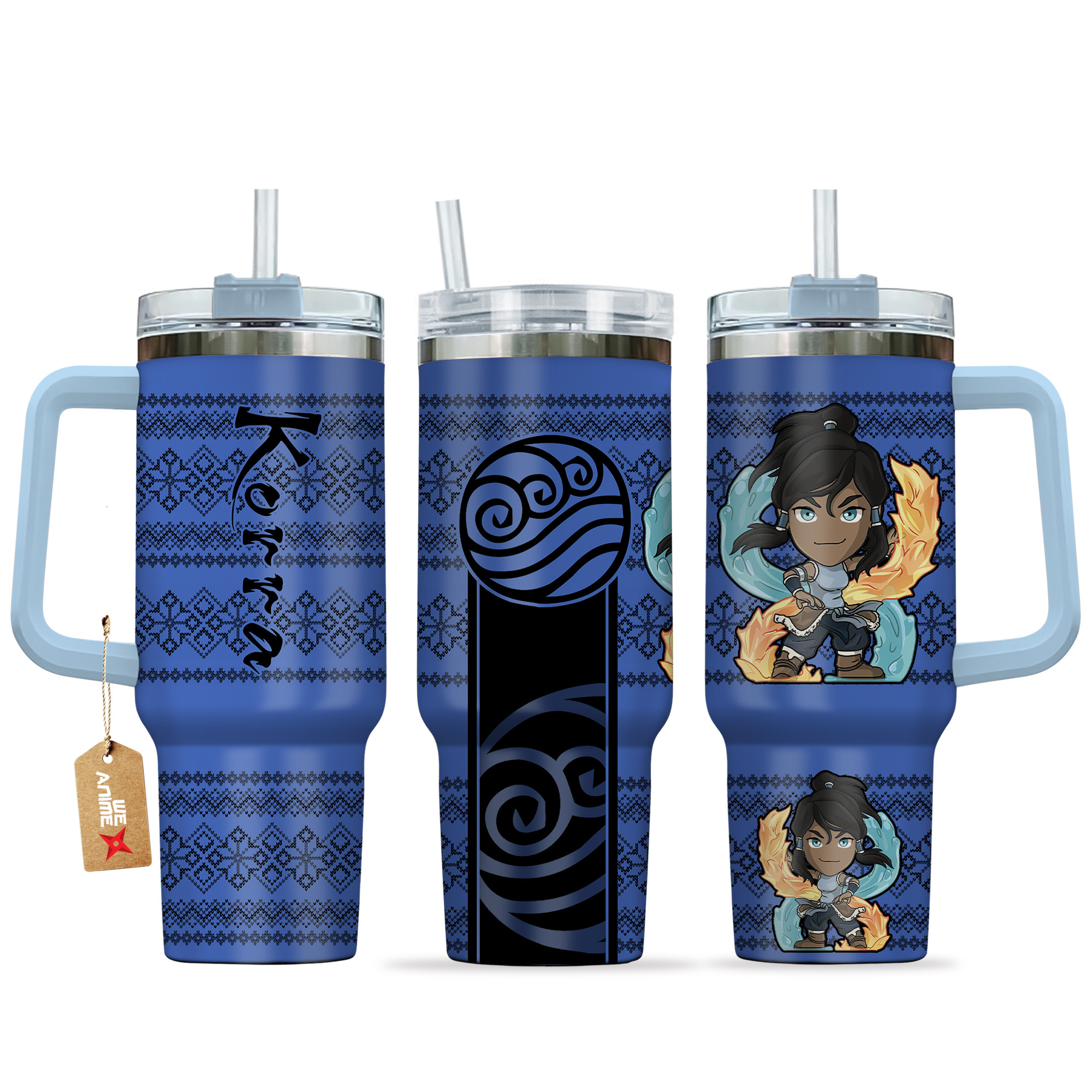 Korra Avatar Anime Custom Stanley Cup 40 oz 30 oz Tumbler With HandleTVC2301163