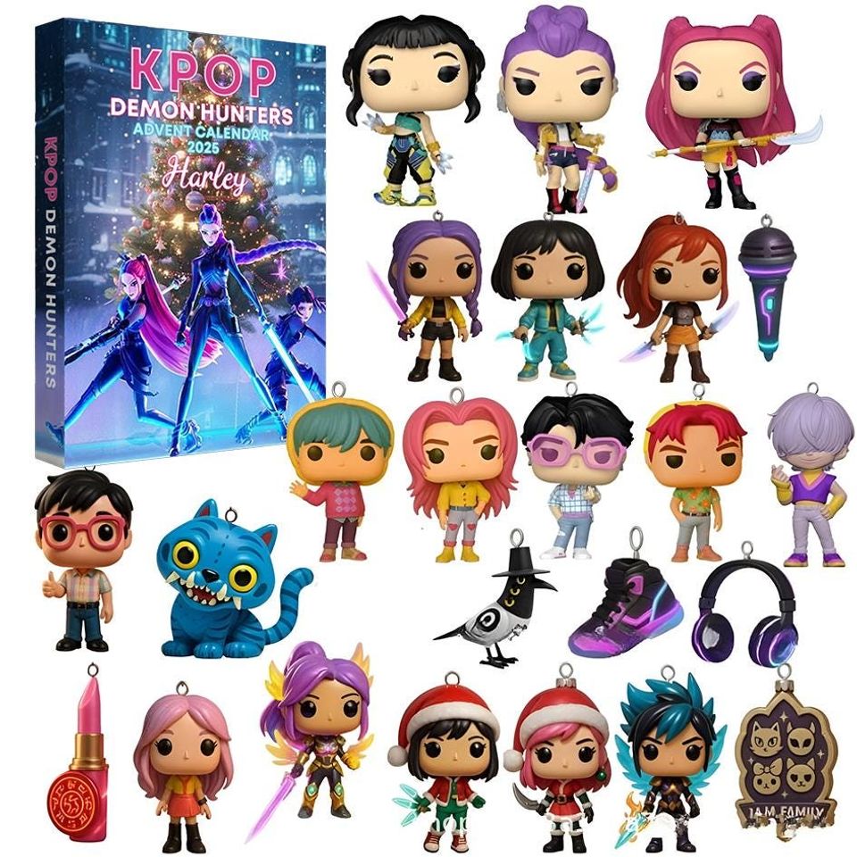 Kpop Demon Hunter Advent Calendar 2025 – 24 Collectible Demon Hunter Xmas Countdown - Image 3