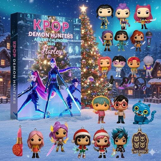 Kpop Demon Hunter Advent Calendar 2025 – 24 Collectible Demon Hunter Xmas Countdown - Image 8