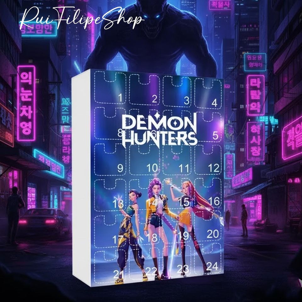 Kpop Demon Hunters Advent Calendar, Saja Boys Advent Calendar, 24 Days of Christmas Countdown - Image 3