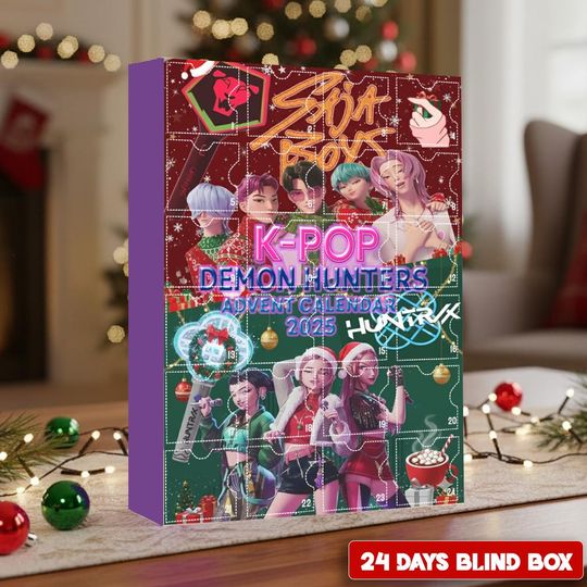 Kpop Demon Hunters Christmas Advent Calendar 2025, Christmas Advent Calendar, K-Pop Christmas Countdown Calendars, Christmas Gift - Image 7