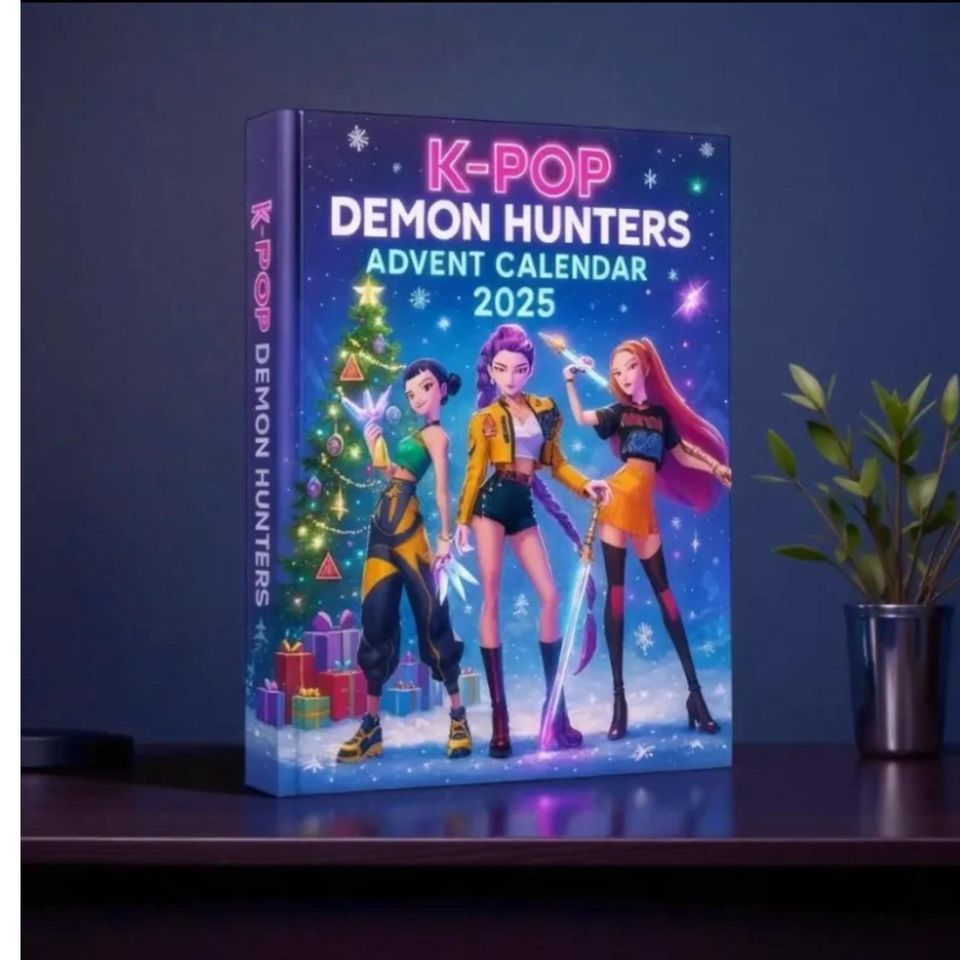 Kpop Demon Hunters Christmas Advent Calendar - 24 Days Countdown Gift Box