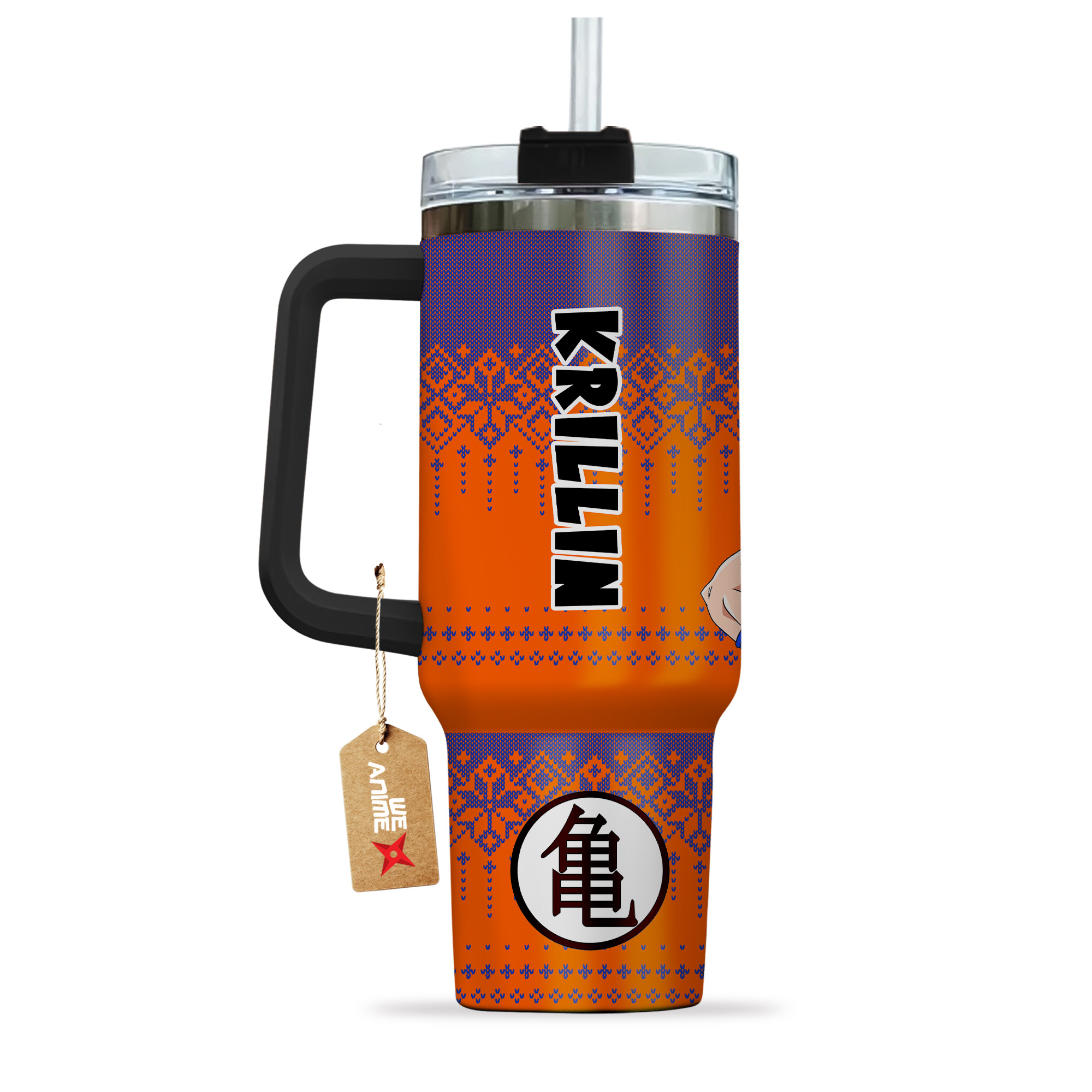 Krillin Dragon Ball z Anime Custom Stanley Cup 40 oz 30 oz Tumbler With HandleTVC2301161 - Image 3
