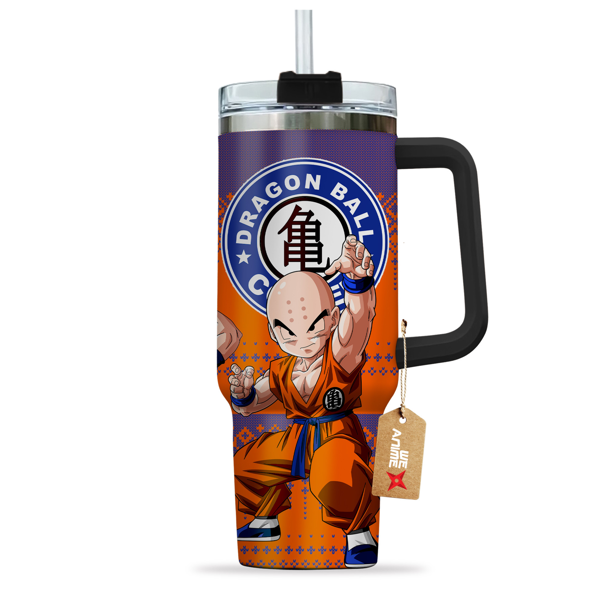 Krillin Dragon Ball z Anime Custom Stanley Cup 40 oz 30 oz Tumbler With HandleTVC2301161 - Image 4