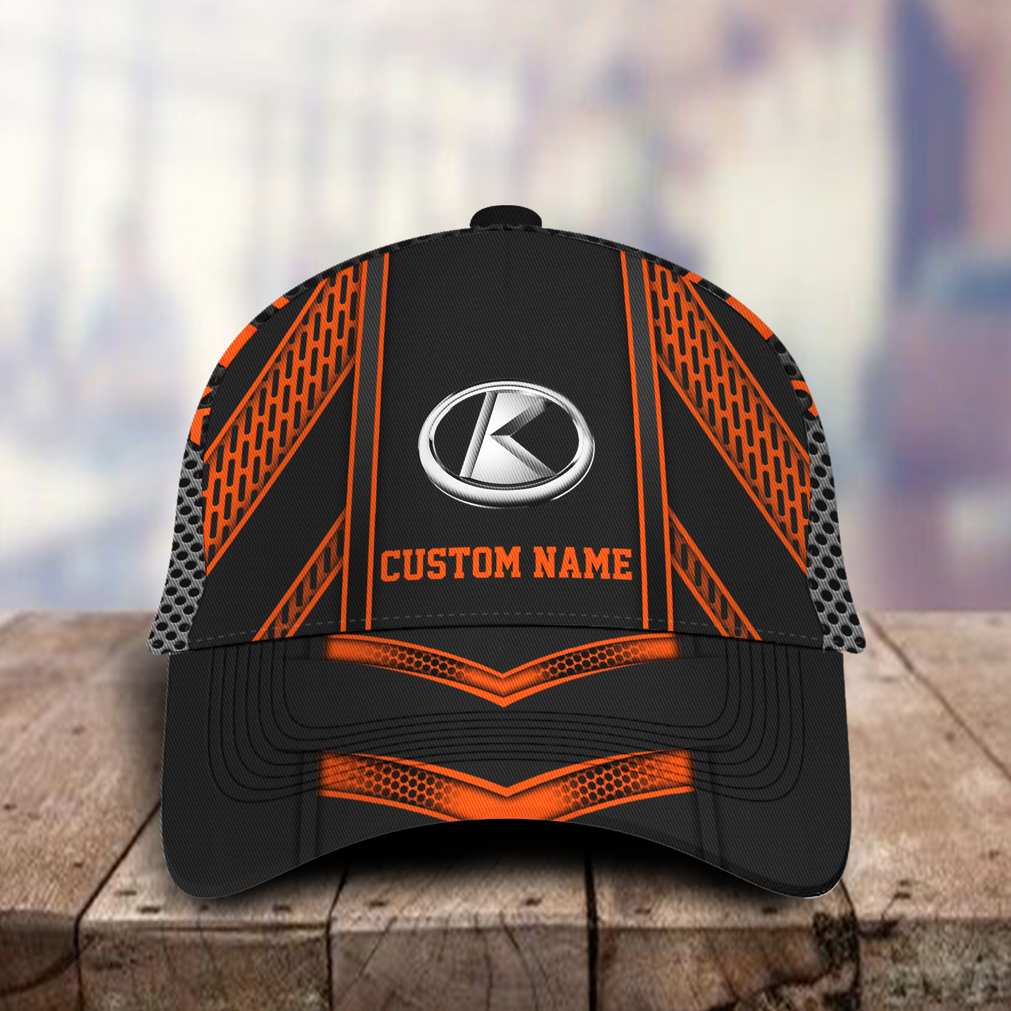 Kubota 3D Classic Cap Hat Personalized Name For Men Women Trucker Hats Custom Hats Gifts For Men & Women
