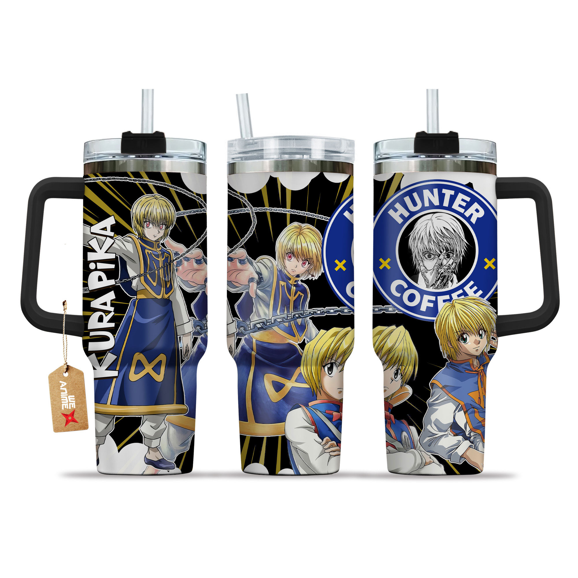 Kurapika Hunter x Hunter Anime Custom Stanley Cup 40 oz 30 oz Tumbler With HandleTVC2301153