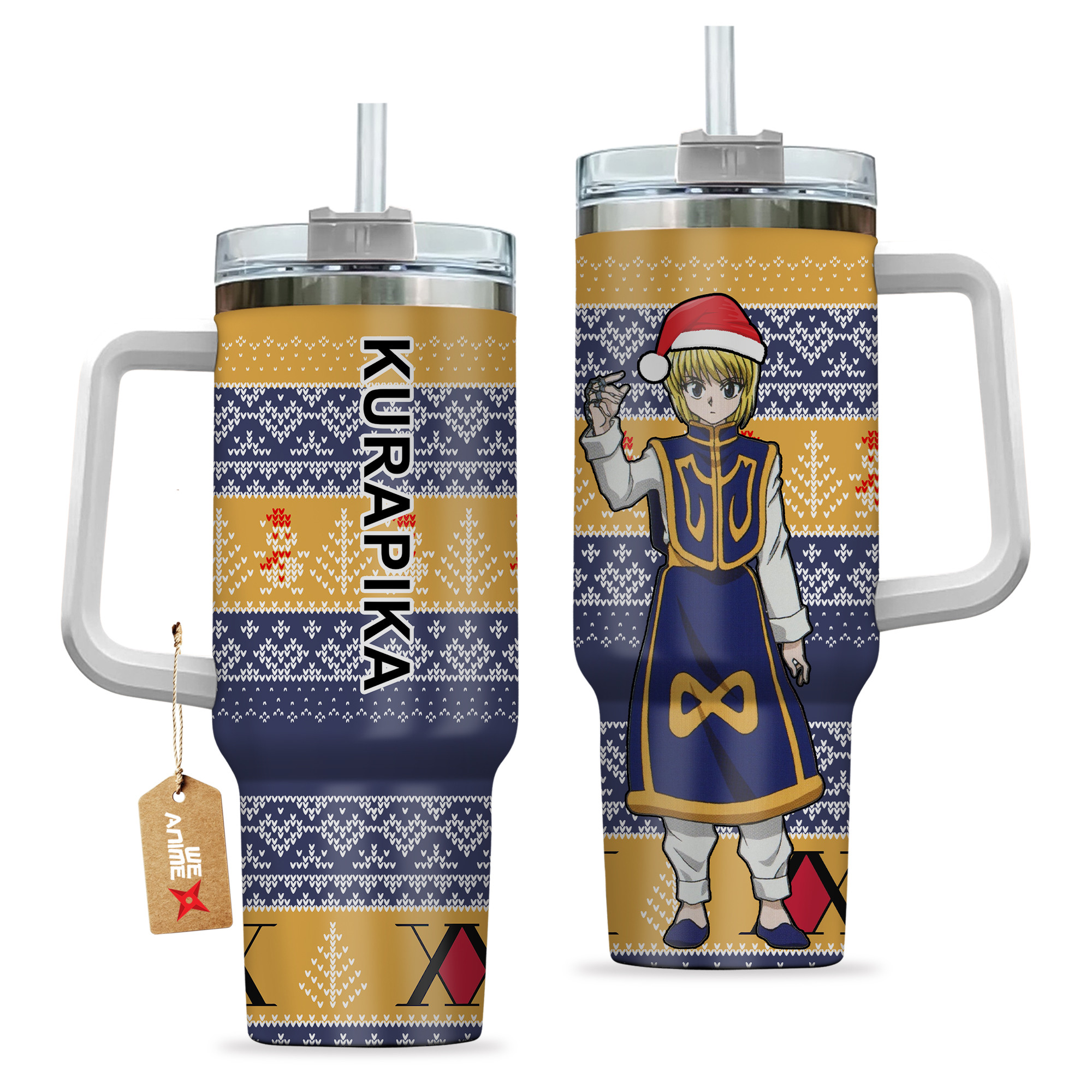Kurapika Hunter x Hunter Anime Custom Stanley Cup 40 oz 30 oz Tumbler With HandleTVC2301156 - Image 2