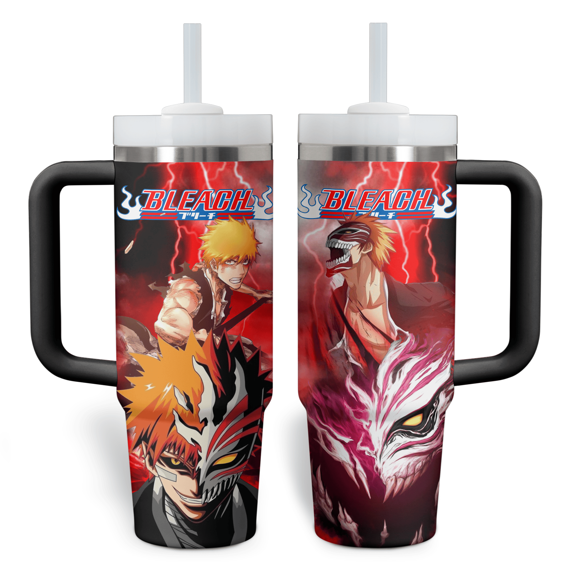 Kurosaki Ichigo Bleach Anime Custom Stanley Cup 40 oz 30 oz Tumbler With HandleTVC2301522