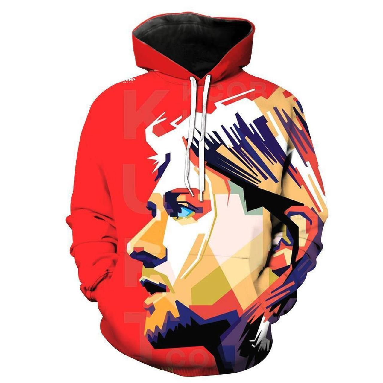 Kurt Cobain 3D All Over Print Hoodie, Zip Hoodie