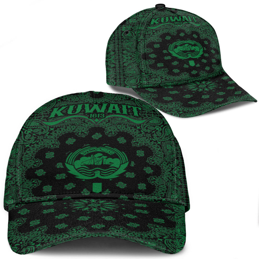 Kuwait Classic Cap Paisley Bandana Never Out of Date" Personalized Cap Trucker Hats Custom Hats Gifts For Men & Women"
