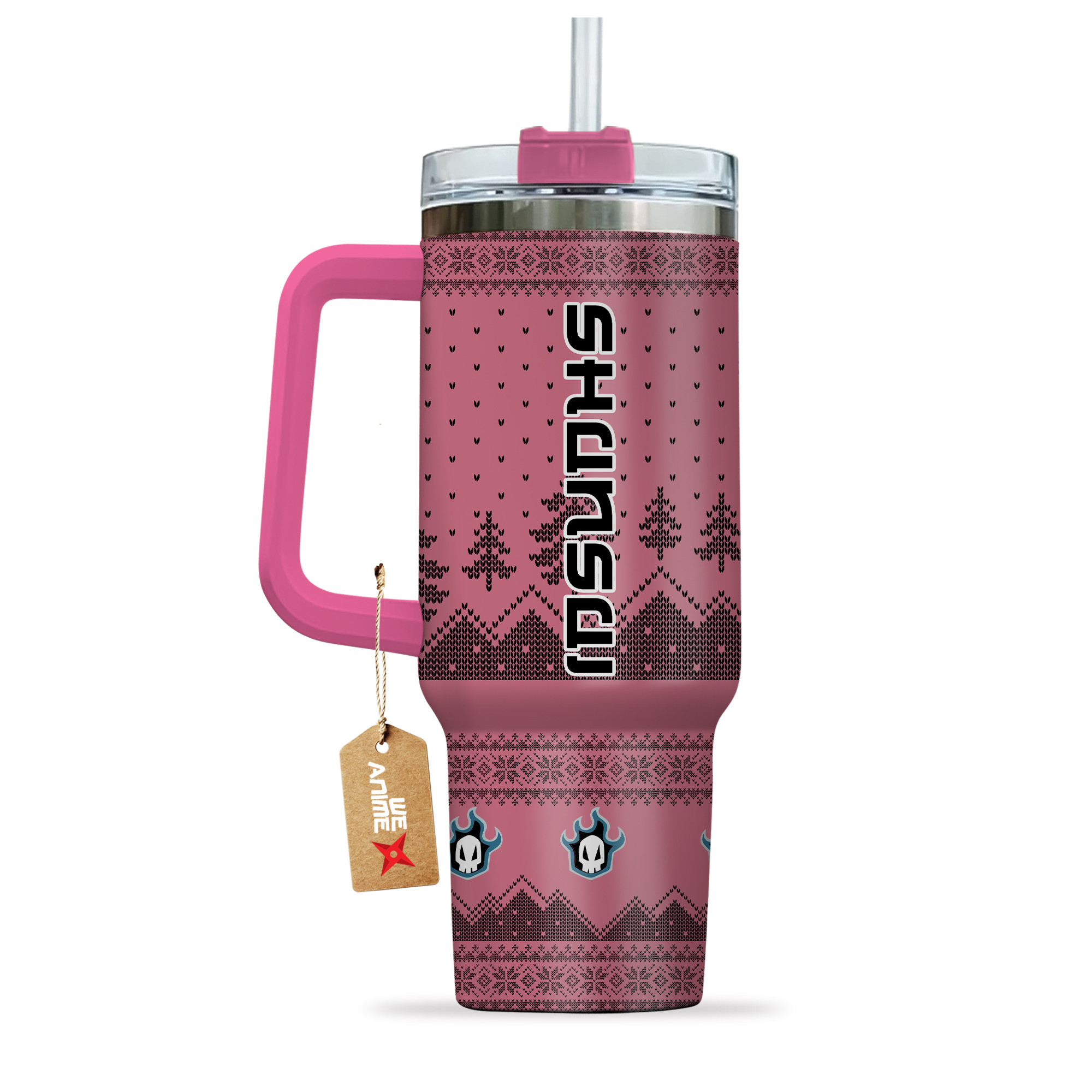 Kyoraku Shunsui Bleach Anime Custom Stanley Cup 40 oz 30 oz Tumbler With HandleTVC2301163 - Image 3