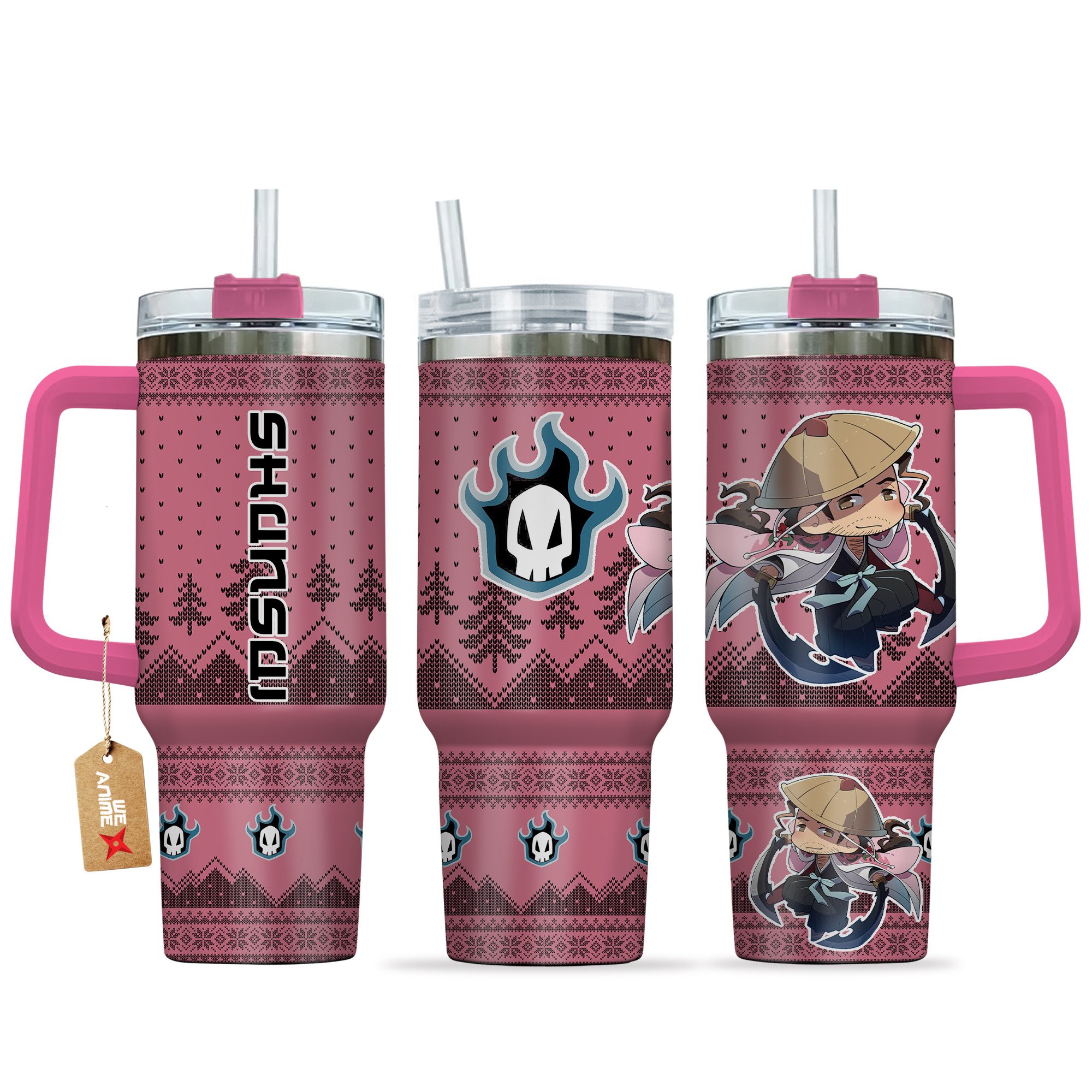 Kyoraku Shunsui Bleach Anime Custom Stanley Cup 40 oz 30 oz Tumbler With HandleTVC2301163