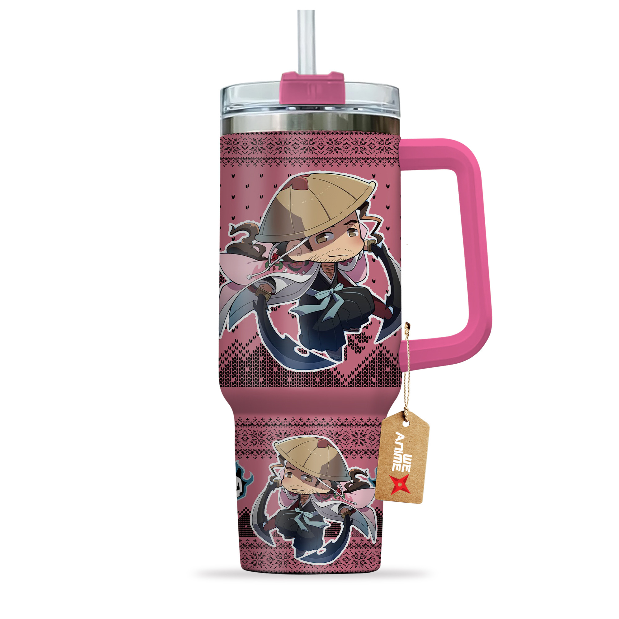 Kyoraku Shunsui Bleach Anime Custom Stanley Cup 40 oz 30 oz Tumbler With HandleTVC2301163 - Image 4