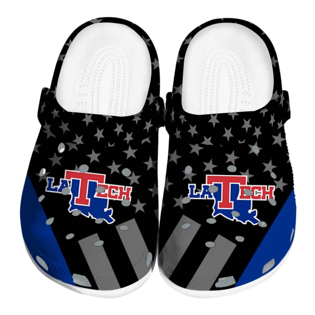 LA Tech Stellar Stripes Theme ClogTVC1801793