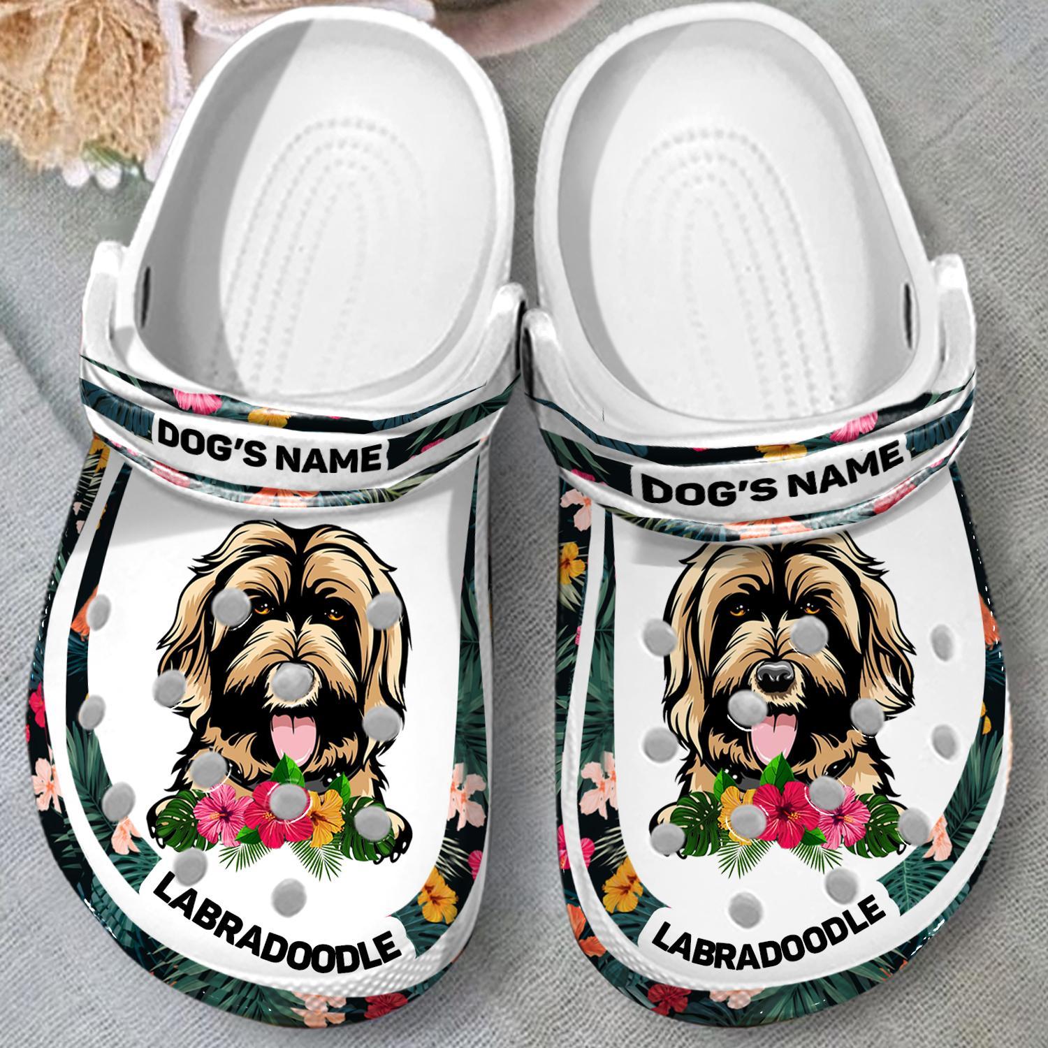 Labradoodle Dog Crocs Crocband Clogs Shoes Comfortable For Men Women and Kids - Image 6