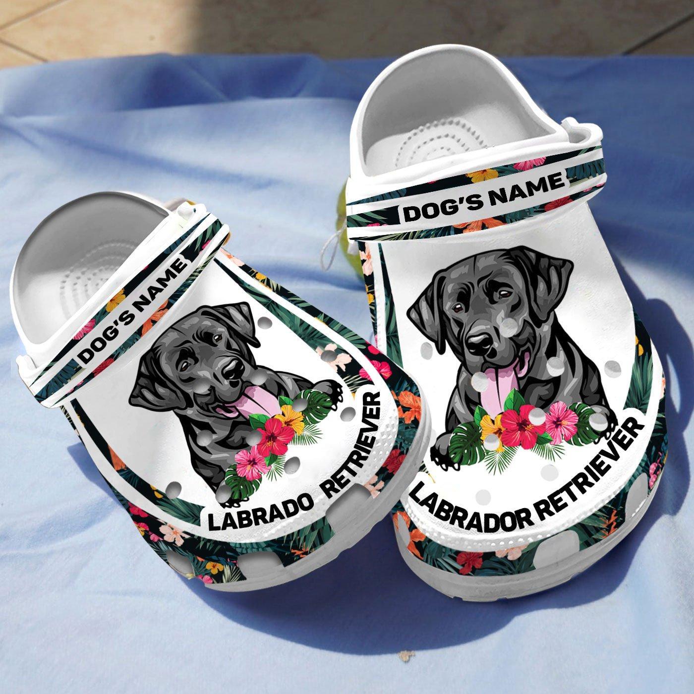 Labrador Retriever Dog Crocs Crocband Clogs Shoes Comfortable For Men Women and Kids