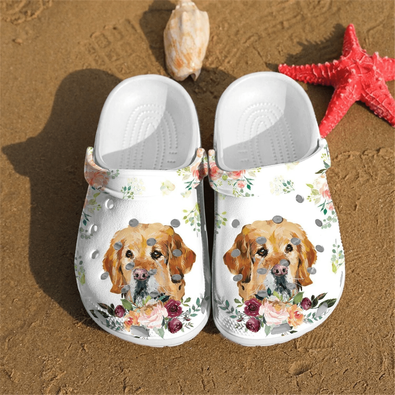 Labrador Retriever shoes Crocs Crocband Clogs Shoes For Men Women
