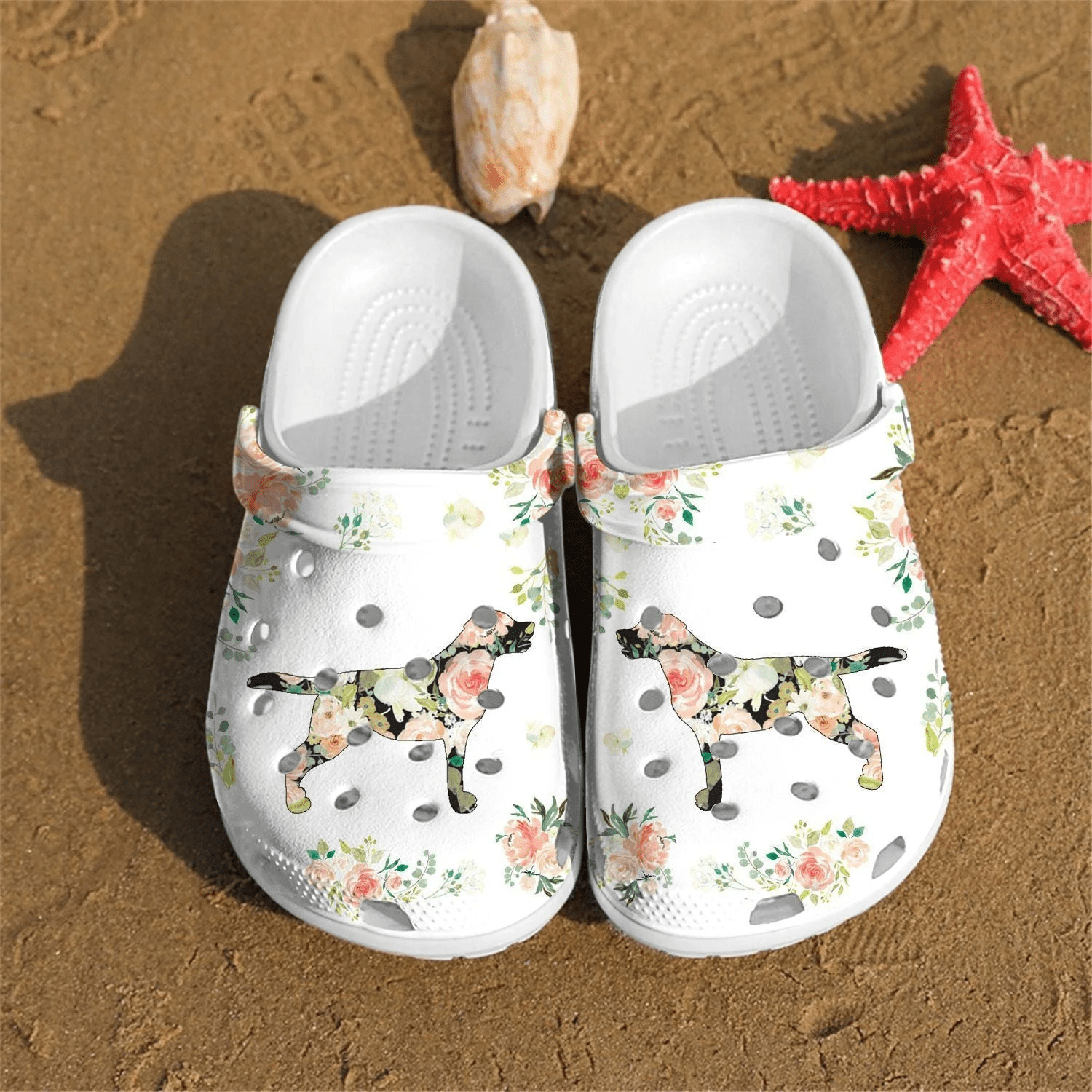 Labrador retriever shoes Crocs Crocband Clogs Shoes For Men Women