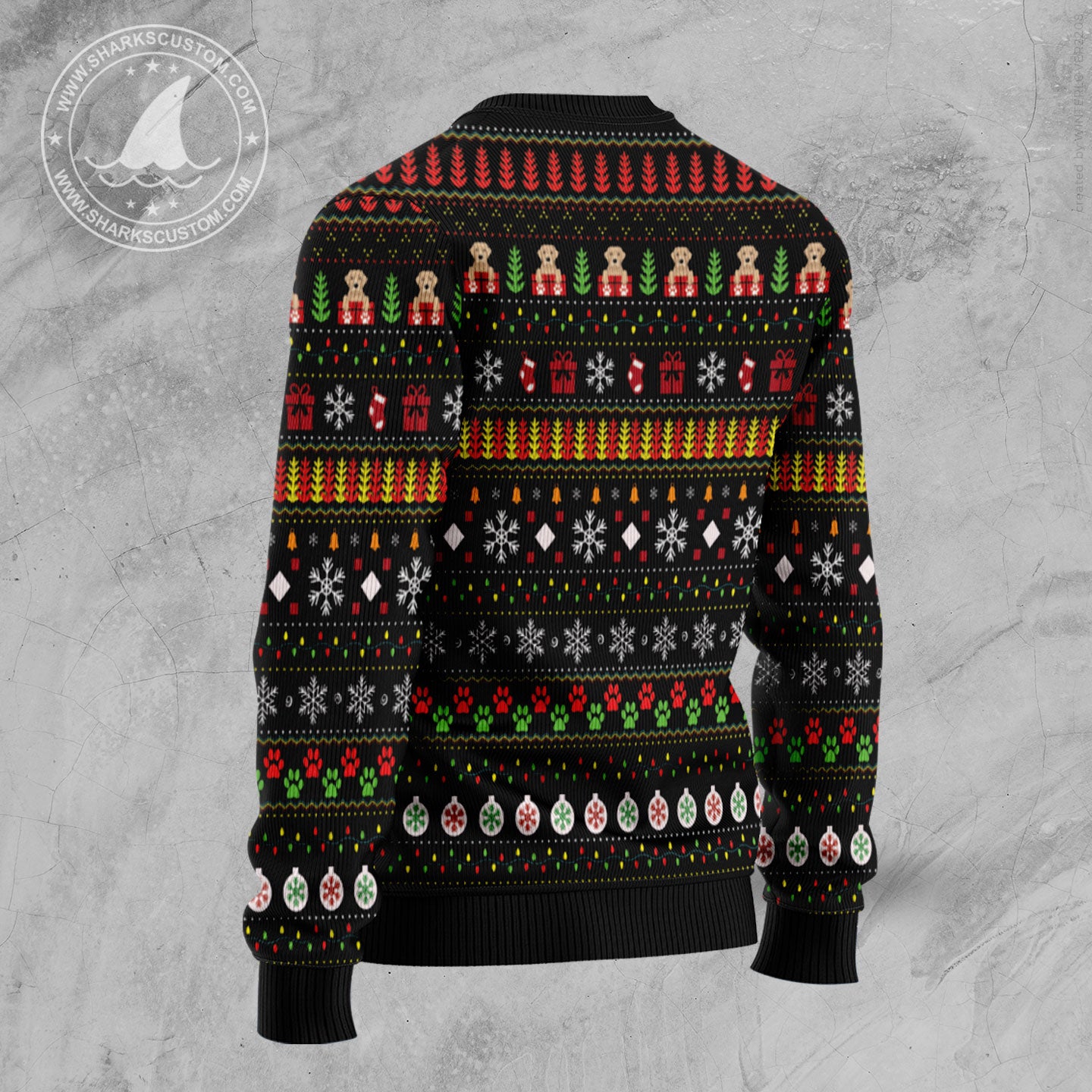 Labrador Retriever Ugly Christmas Sweater - Image 2