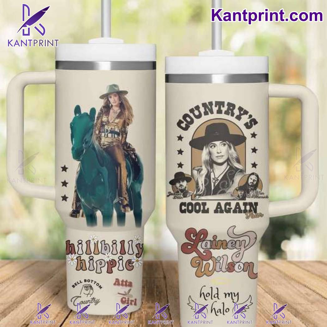 Lainey Wilson Music Custom Stanley Cup 40 oz 30 oz Tumbler With HandleTVC2301234