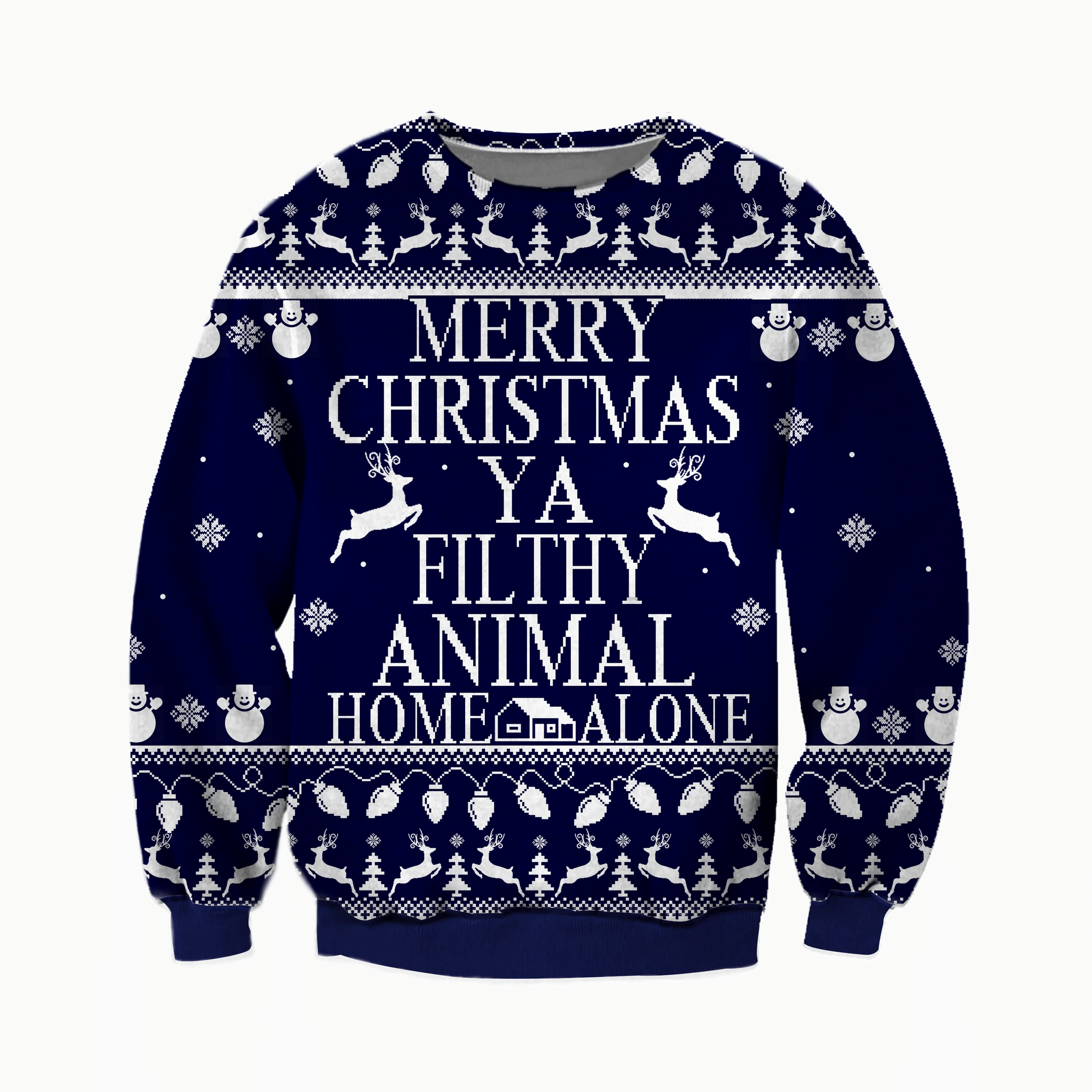 Lampoon'S Christmas Vacation Knitting Pattern 3D Print Ugly Christmas Sweater Adult 3D Funny Matching for family - Image 2