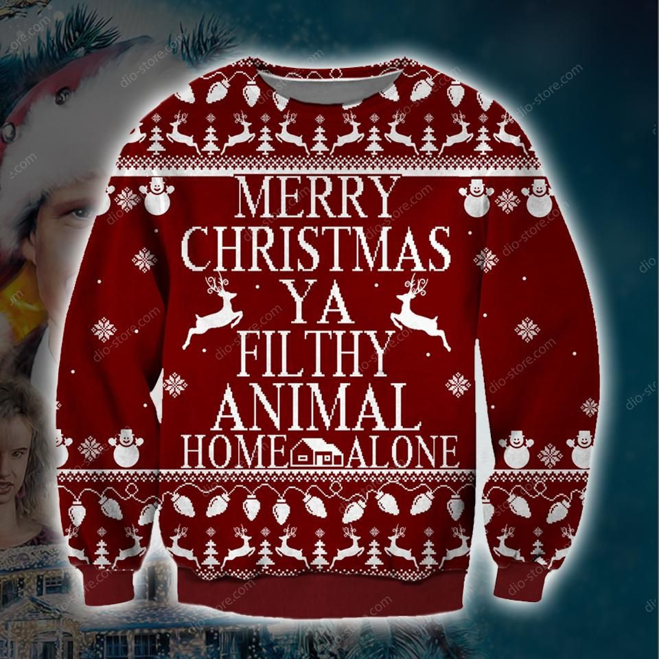 Lampoons Christmas Vacation Knitting Pattern For Unisex Ugly Christmas Sweater Adult 3D Funny Matching for family