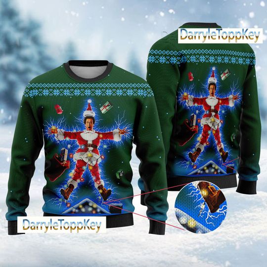 Lampoons Merry Christmas Shitters Full Ugly Sweater, National Xmas Lampuns - Image 10