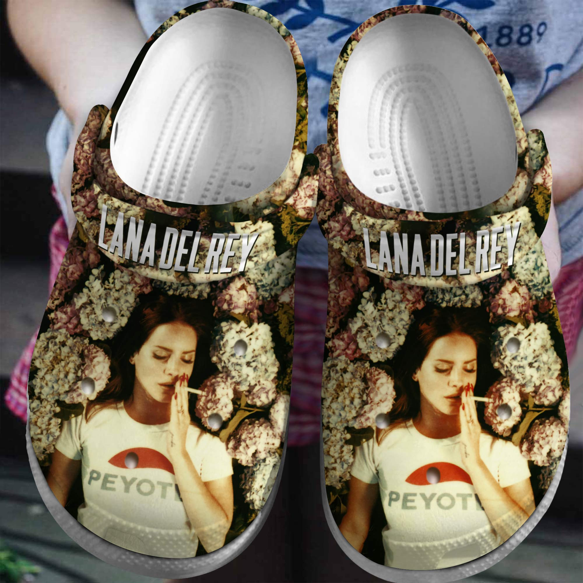 Lana Del Rey Music Crocs Crocband Clogs Shoes Comfortable For Men Women and Kids