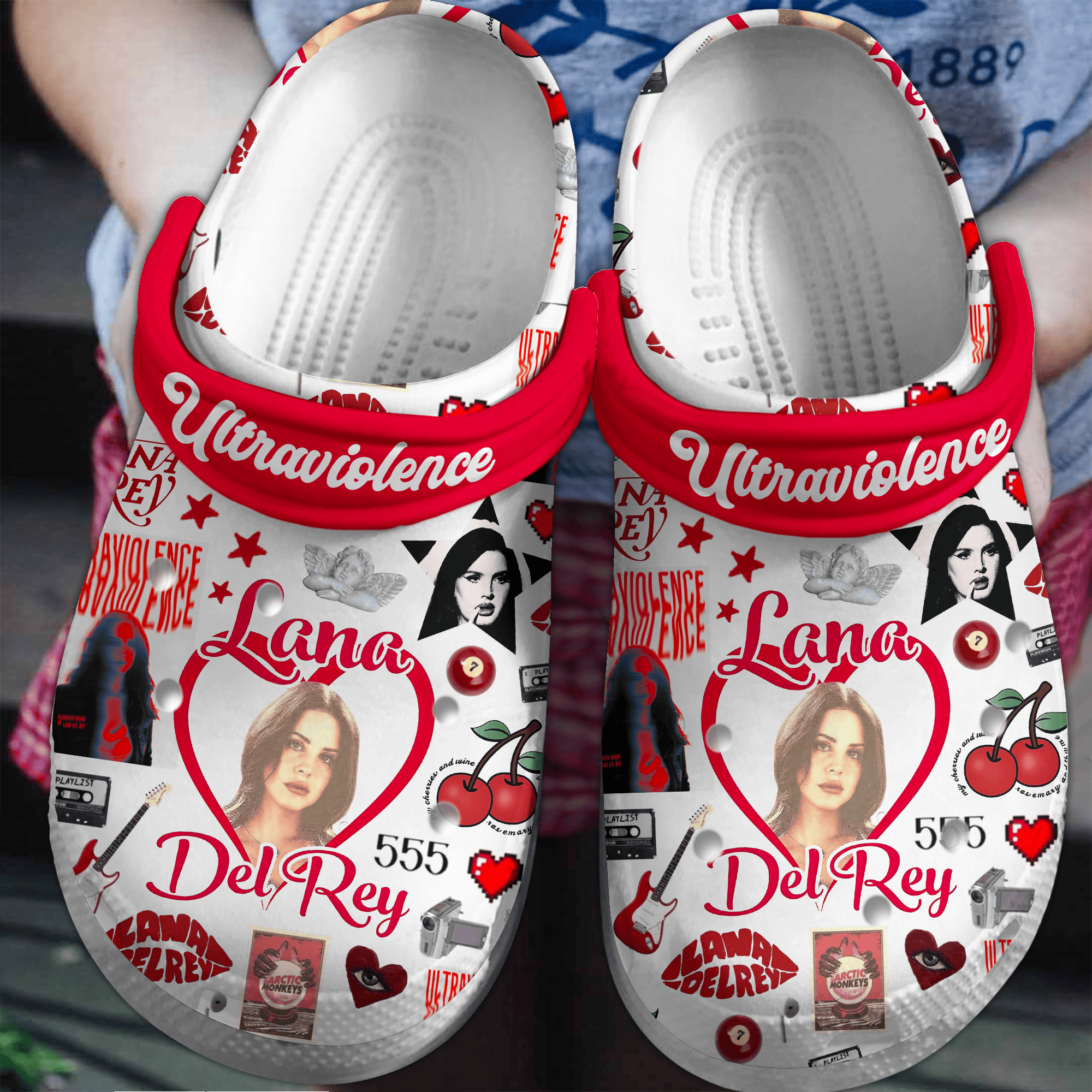 Lana Del Rey Music Crocs Crocband Clogs Shoes Comfortable For Men Women and Kids