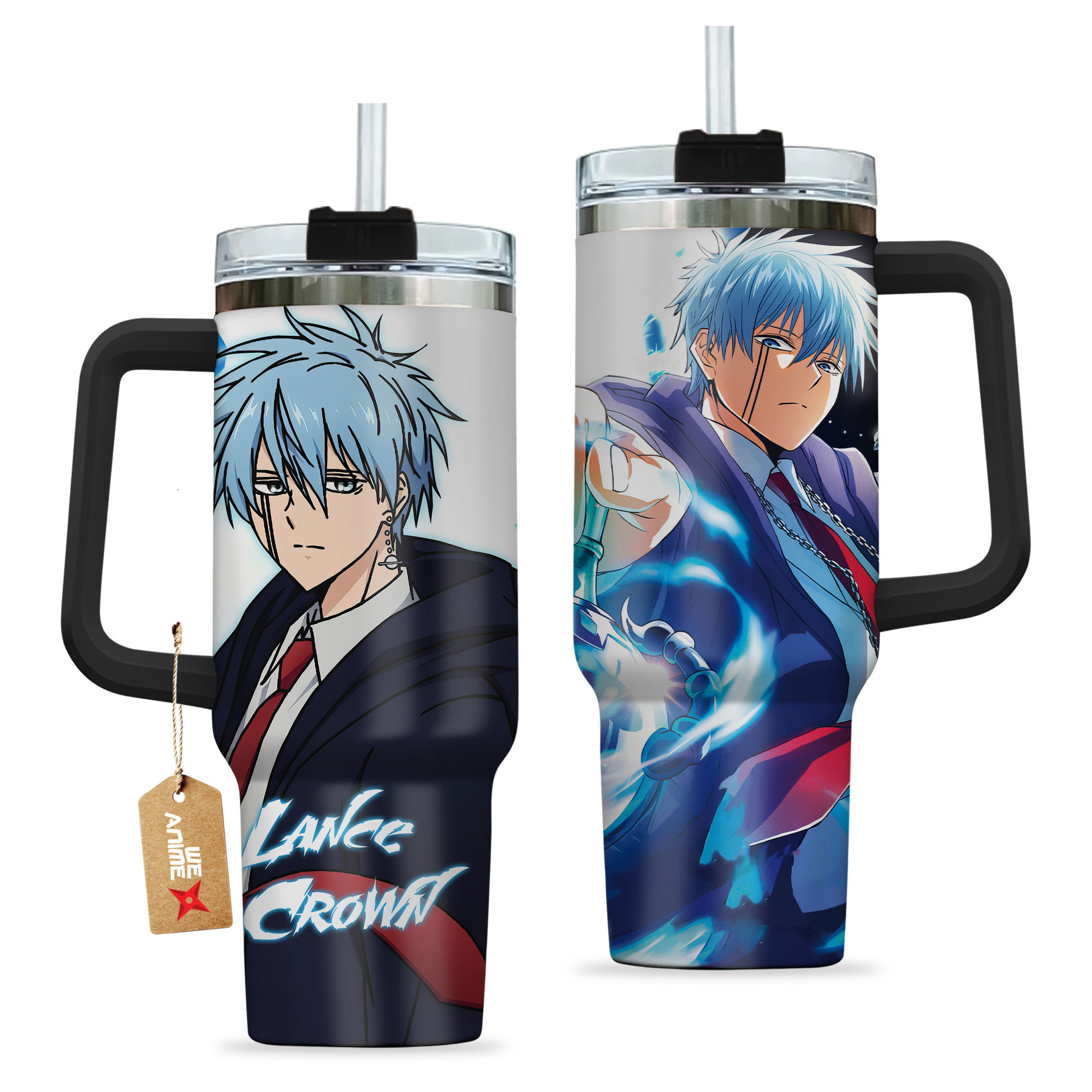 Lance Crown Mashle Anime Custom Stanley Cup 40 oz 30 oz Tumbler With HandleTVC2301150 - Image 2