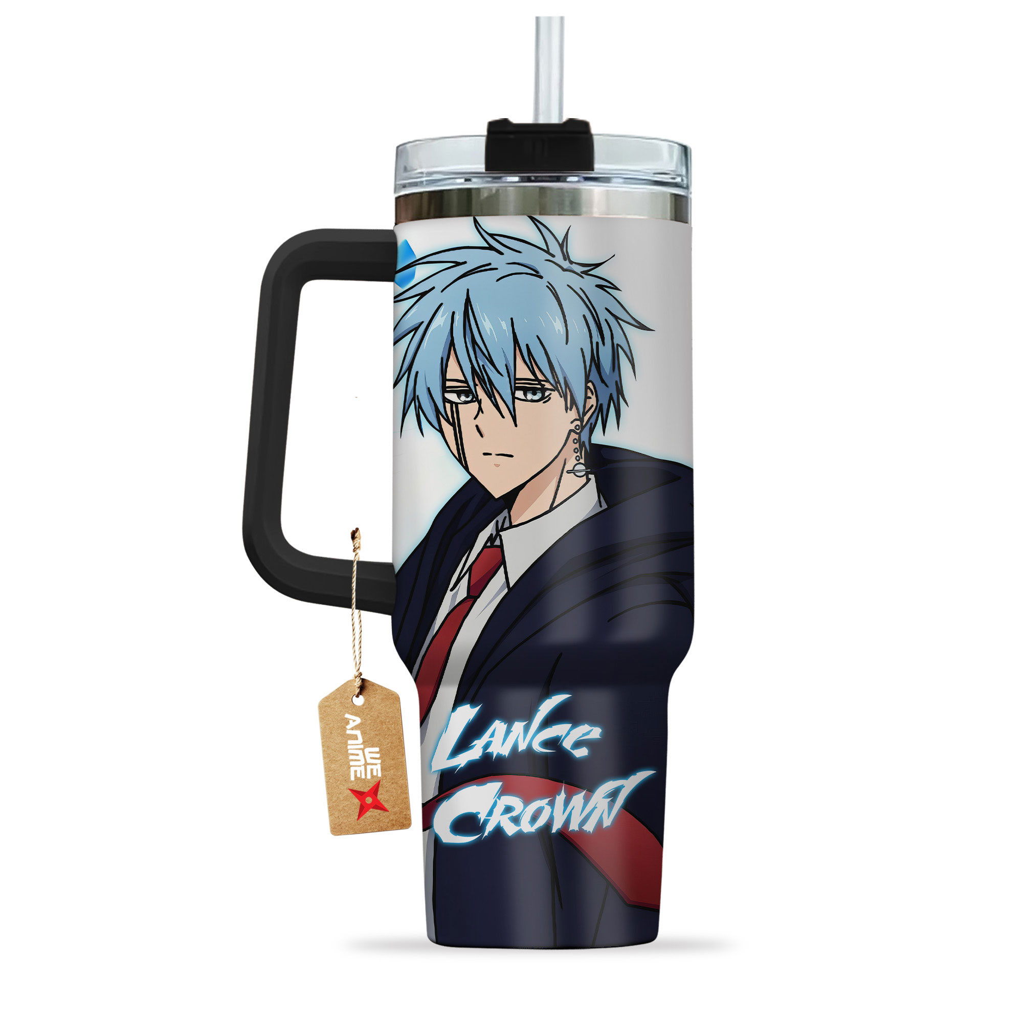 Lance Crown Mashle Anime Custom Stanley Cup 40 oz 30 oz Tumbler With HandleTVC2301150 - Image 4