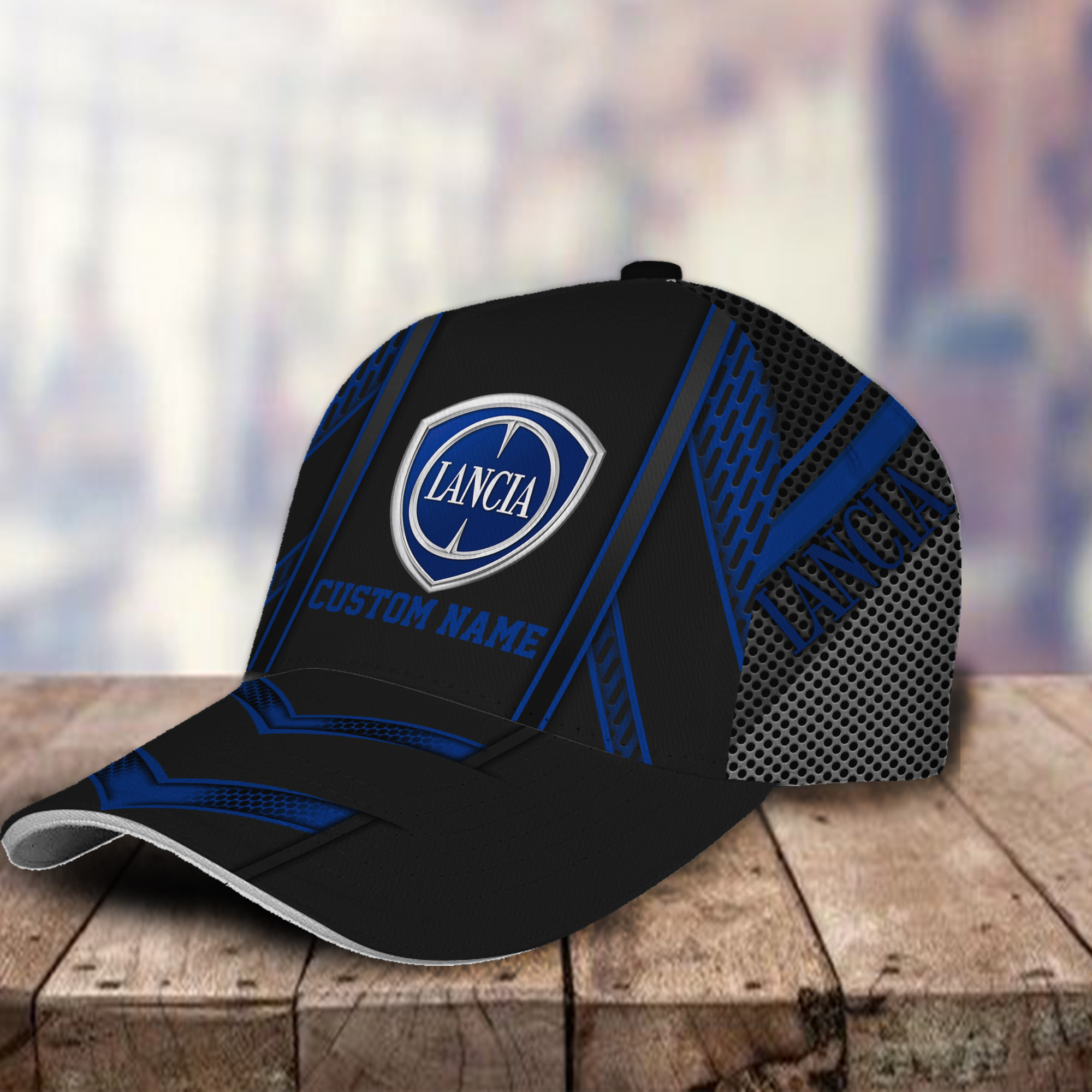 Lancia 3D Classic Cap Hat Personalized Name For Men Women Trucker Hats Custom Hats Gifts For Men & Women