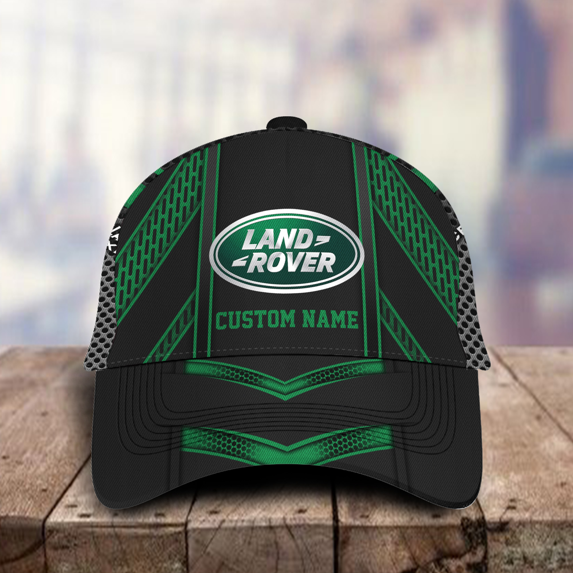 Land Rover 3D Classic Cap Hat Personalized Name For Men Women Trucker Hats Custom Hats Gifts For Men & Women
