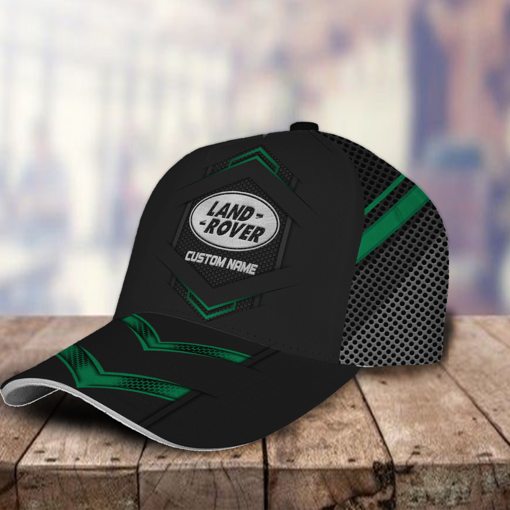 Land Rover 3D Classic Cap Logo Personalized Name Trucker Hats Custom Hats Gifts For Men & Women