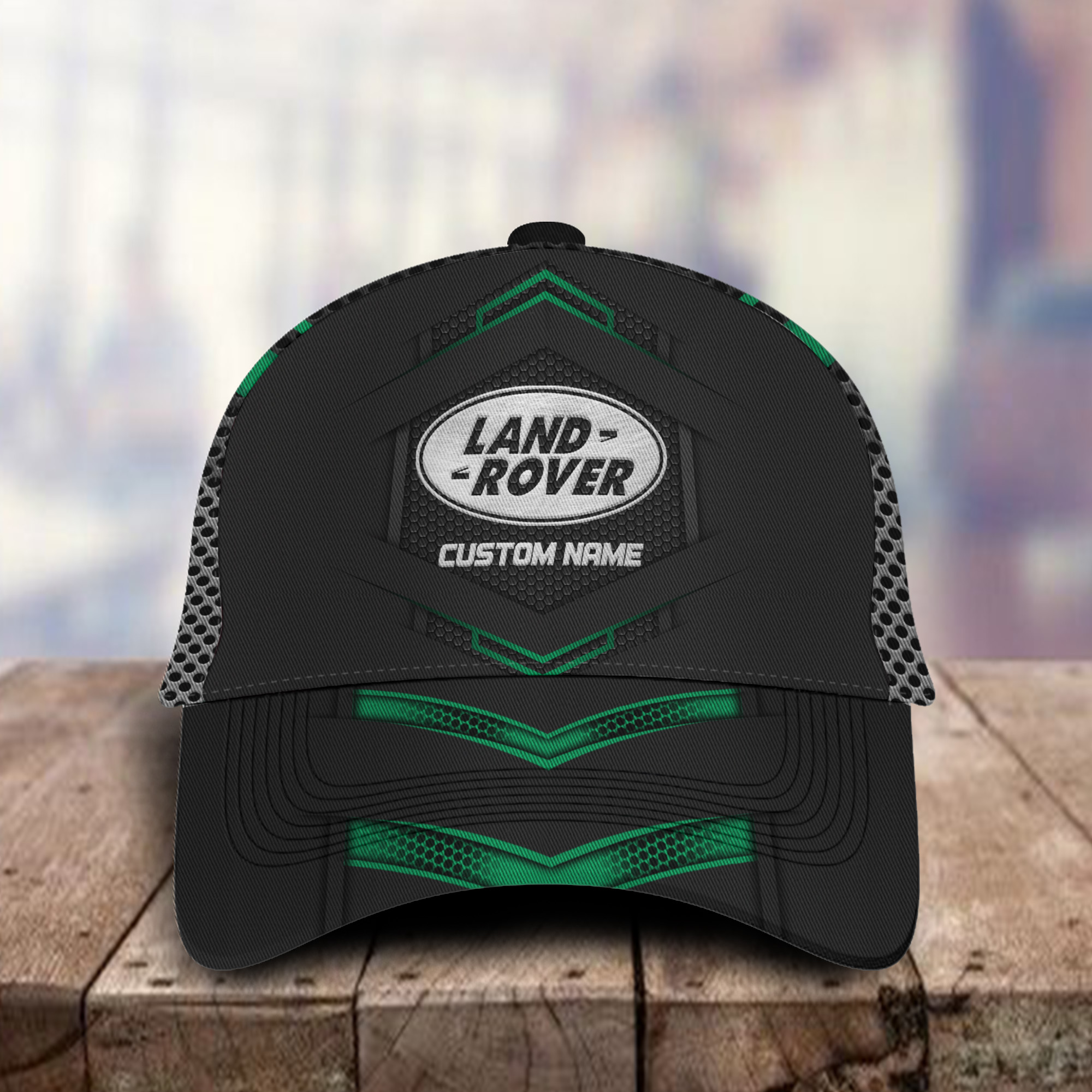 Land Rover 3D Classic Cap Logo Personalized Name Trucker Hats Custom Hats Gifts For Men & Women