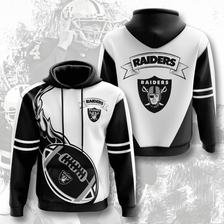 Las Vegas Raiders 3D All Over Print Hoodie, Zip Hoodie
