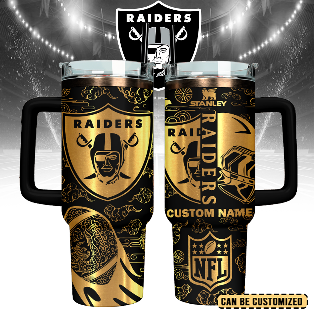 Las Vegas Raiders Custom Stanley Cup 40 oz 30 oz Tumbler With HandleTVC2301107