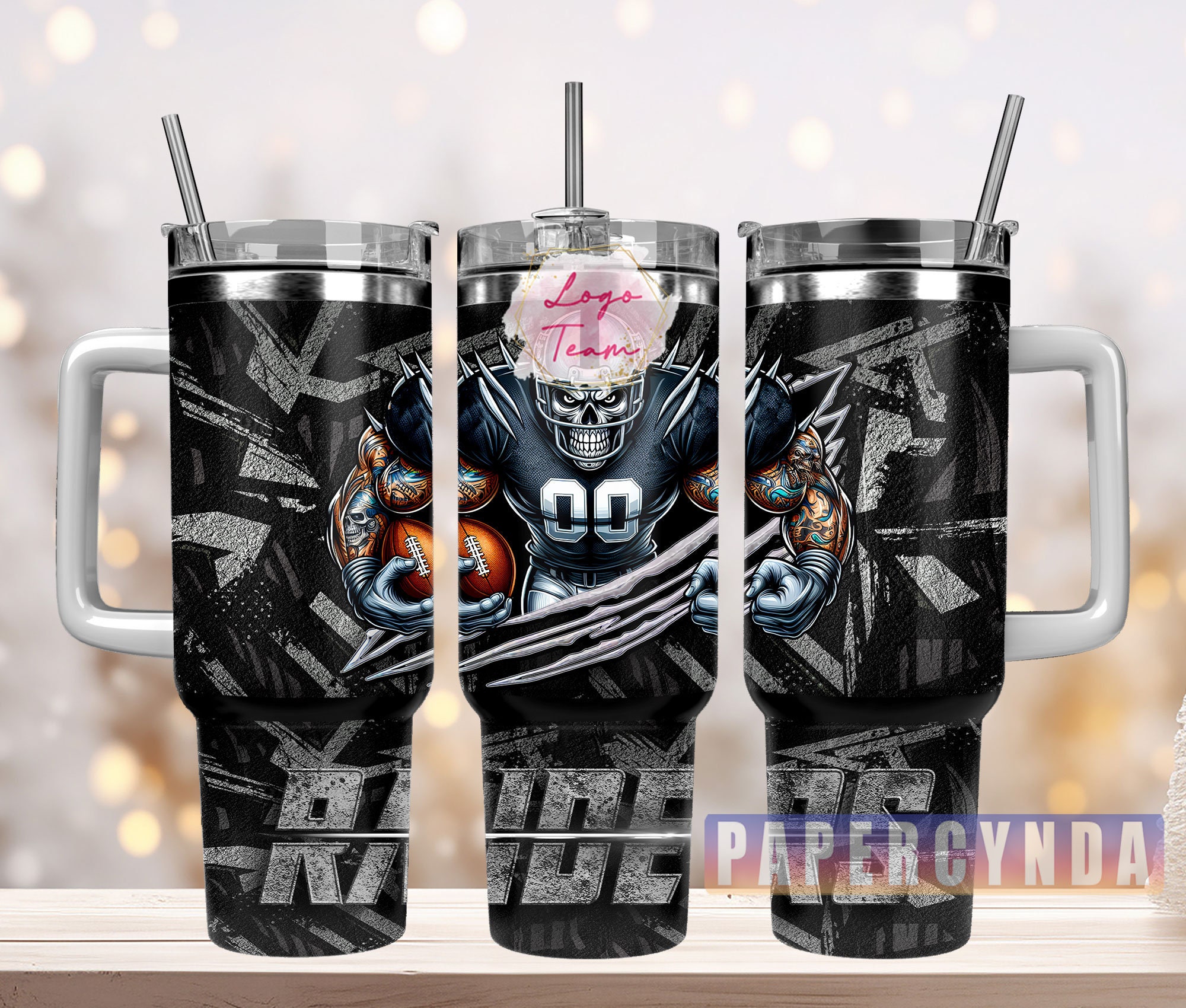 Las Vegas Raiders Custom Stanley Cup 40 oz 30 oz Tumbler With HandleTVC2301833