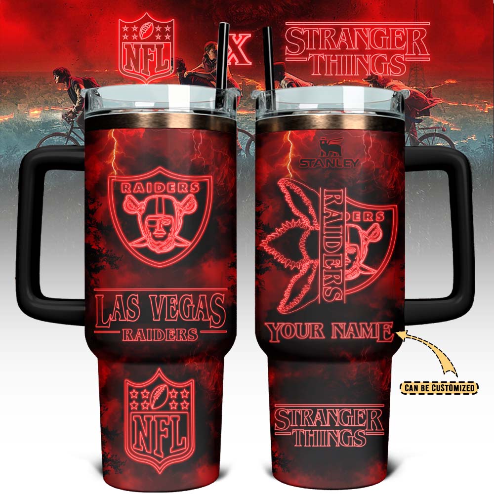 Las Vegas Raiders Custom Stanley Cup 40 oz 30 oz Tumbler With HandleTVC230187