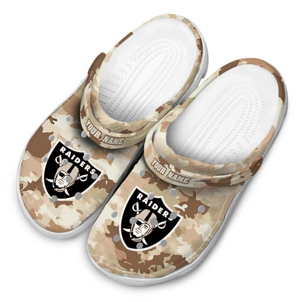 Las Vegas Raiders Desert Camo ClogTVC1801948 - Image 4