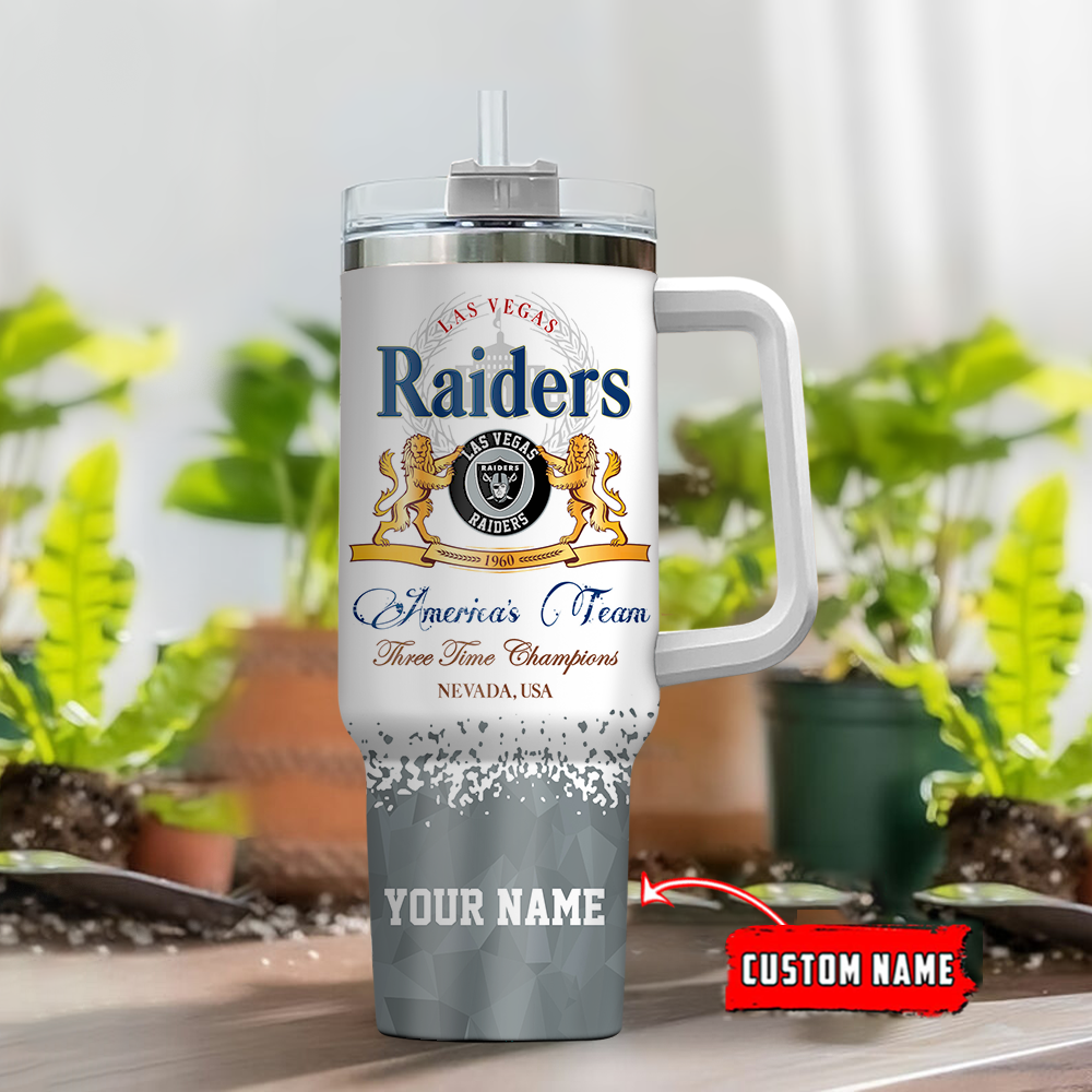 Las Vegas Raiders NFL Champions Modelo Custom Stanley Cup 40 oz 30 oz Tumbler With HandleTVC2301112 - Image 2