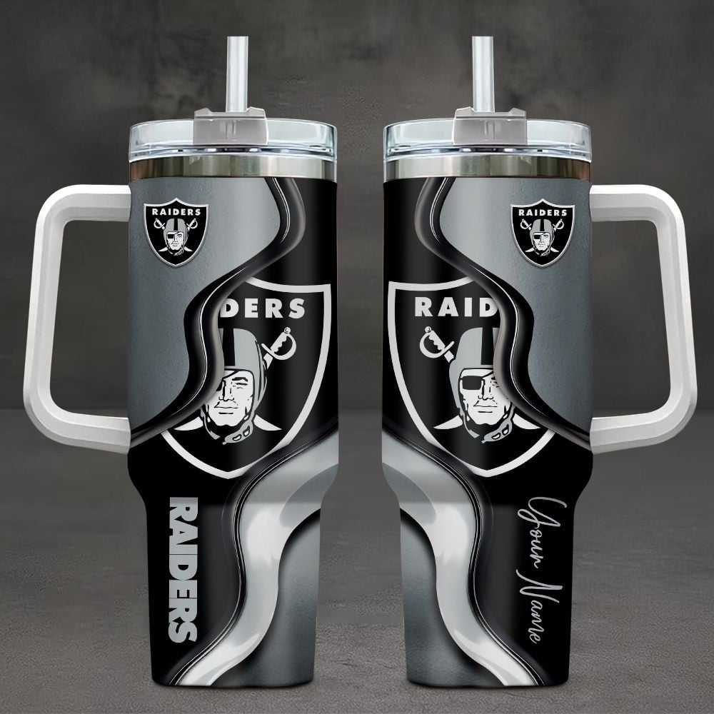 Las Vegas Raiders NFL Custom Stanley Cup 40 oz 30 oz Tumbler With HandleTVC2301100