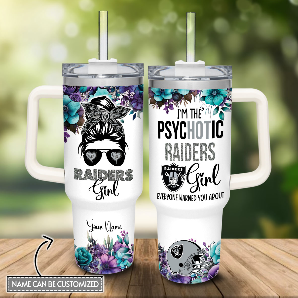 Las Vegas Raiders NFL Custom Stanley Cup 40 oz 30 oz Tumbler With HandleTVC2301811